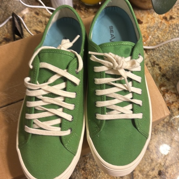 SeaVees Shoes 
Womens Monterey Platform Cactus Cotton Canvas Size 9 - Picture 16 of 16